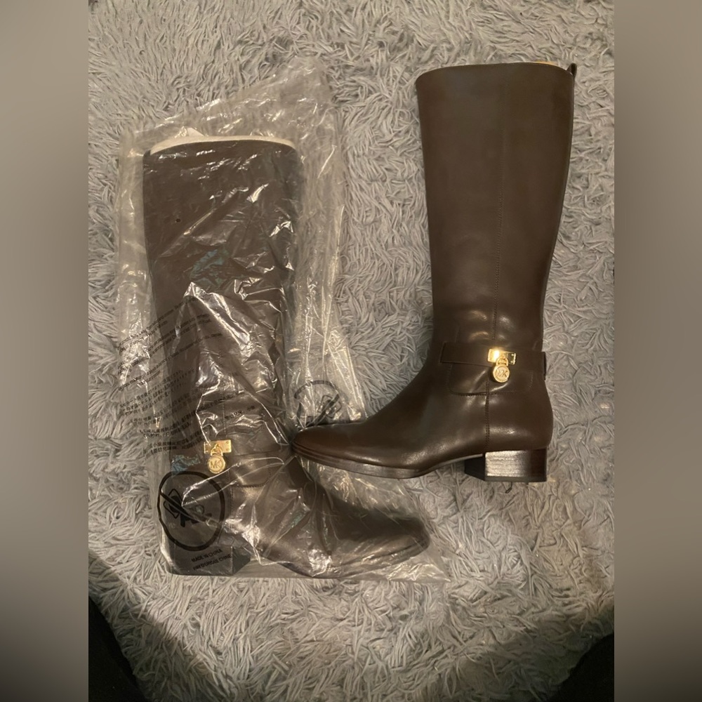 Michael Kors Leather Boots